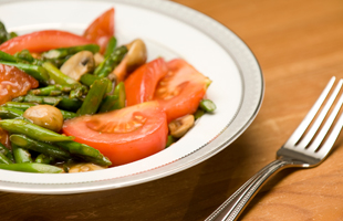 asparagus and tomato stir-fry recipe